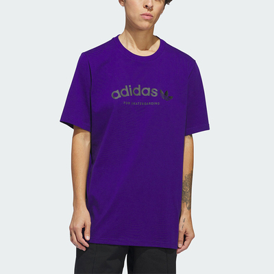 阿迪达斯男士运动休闲短袖