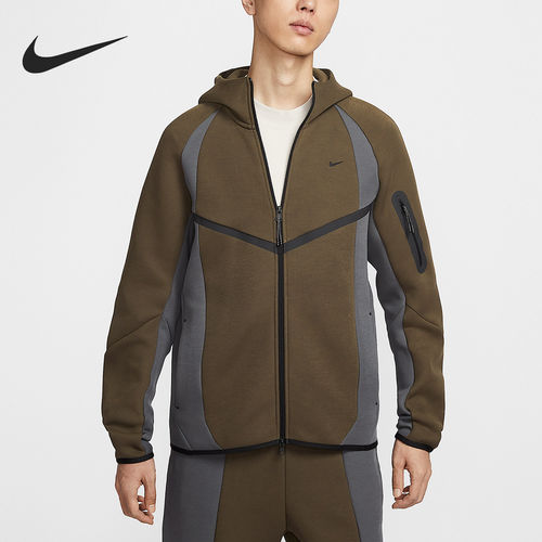 Nike/耐克正品春秋男士针织拉链复古宽松经典夹克IF1326-212