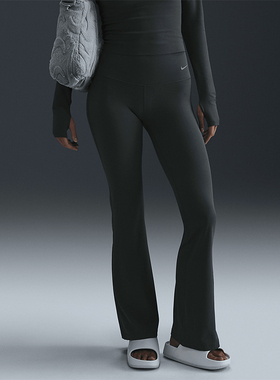 Nike/耐克正品Zenvy女士紧身提臀时尚简约喇叭裤FV7922-338