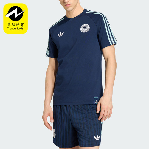Adidas/阿迪达斯正品三叶草男士运动圆领训练经典短袖T恤JZ9342