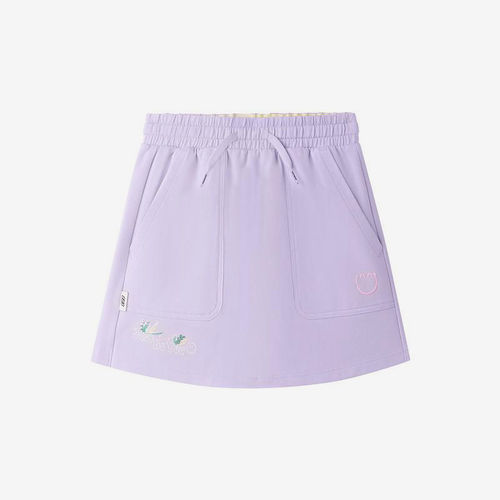 Skechers/斯凯奇正品夏季款女童休闲透气日常短裙L225G025-00EW