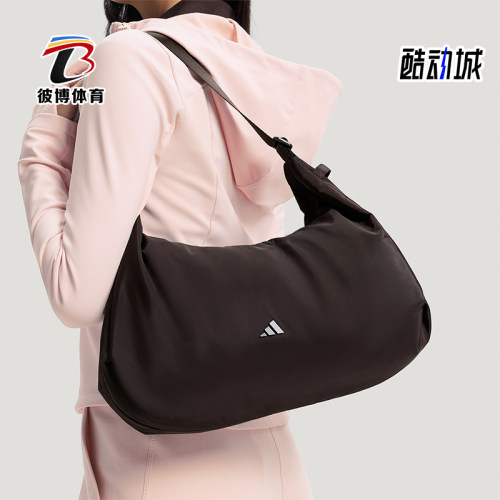 Adidas/阿迪达斯正品2026年春季女士收纳日常便携运动挎包KS5211