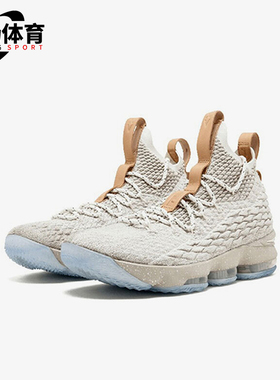 Nike/耐克正品Rainbow LeBron 15 LBJ15男士篮球鞋897648-200