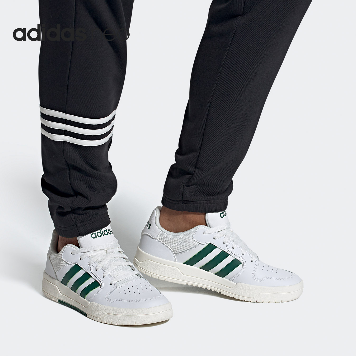Adidas/阿迪达斯官方正品 NEO 男女低帮时尚运动休闲板鞋 EH1686