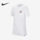 耐克正品 休闲透气Sportswear大童夏季 新款 Nike 印花T恤FV5417 100