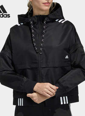Adidas/阿迪达斯正品当季女子STR JKT LIGHT休闲梭织外套 GT4404