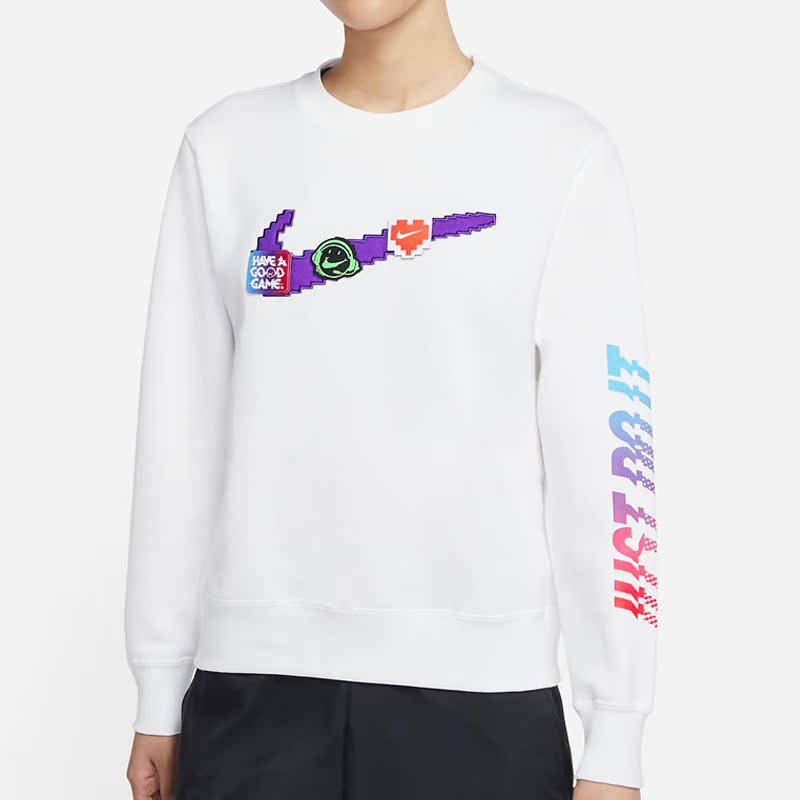 nike耐克正品2021j印花运动卫衣