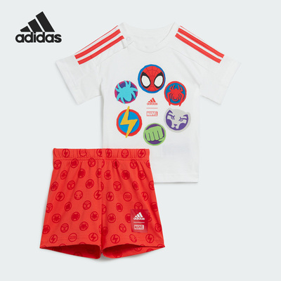 阿迪达斯运动短袖套装