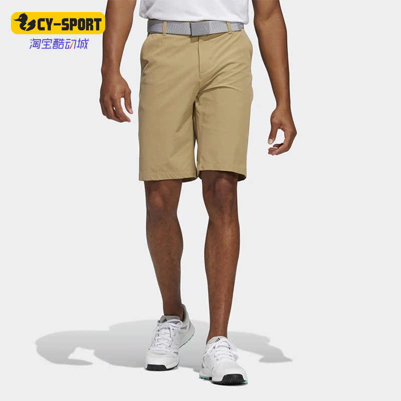 Adidas/阿迪达斯正品夏新款梭织高尔夫男子运动休闲中长裤 H22529