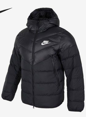 Nike/耐克正品男子舒适连帽休闲运动保暖羽绒服 DV0754-010