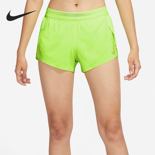 Nike/耐克正品女子舒适透气松紧梭织休闲运动短裤 CZ9399-702 - 封面