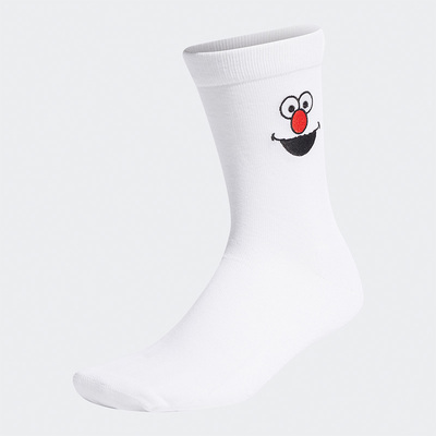 阿迪达斯男女运动中筒袜