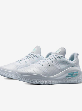 UA/安德玛正品运动男女同款减震耐磨透气实战篮球鞋3026620-100