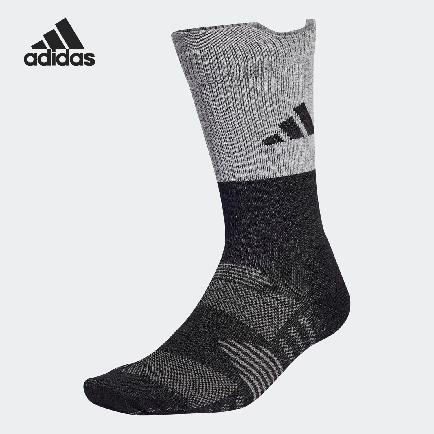 Adidas/阿迪达斯官方正品RUN XCITY REFLE一双装男女运动袜HY5391