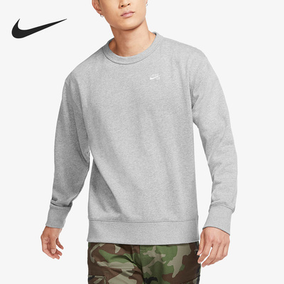 Nike/耐克正品新款男子简约运动圆领套头长袖卫衣CK5124-063