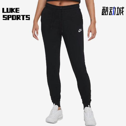 Nike/耐克正品新款女卡其色logo刺绣束脚运动长裤DJ8499-126