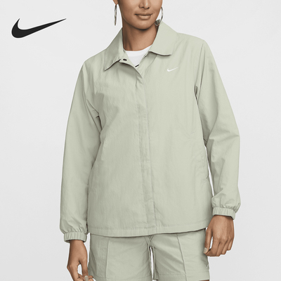 Nike/耐克正品秋季新款女士梭织宽松休闲运动外套FV7561-370