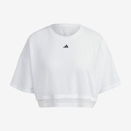 Adidas阿迪达斯正品Training Dance女子透气圆领短袖T恤HS2338