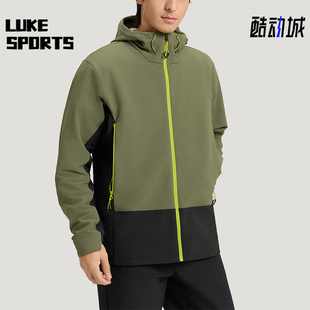 Adidas/阿迪达斯正品2026男士梭织户外保暖运动拒水外套KQ5550