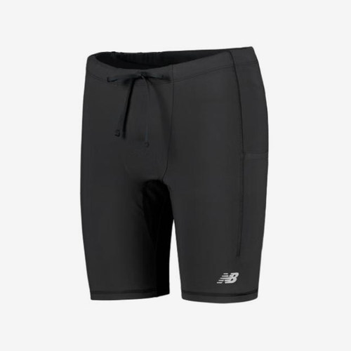 New Balance/NB正品2025新款男子吸湿排汗紧身运动短裤MS41271-BK
