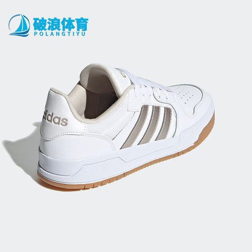 阿迪达斯男女款休闲低帮简约板鞋