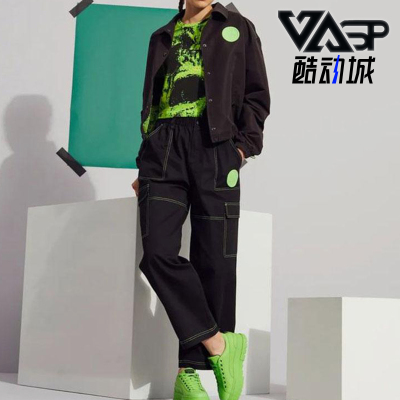 Puma/彪马正品SANTA CRUZ女士直筒工装休闲经典梭织长裤532248-01