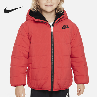 小童双面穿保暖加绒棉服FV2505 秋冬新款 657 耐克正品 Nike