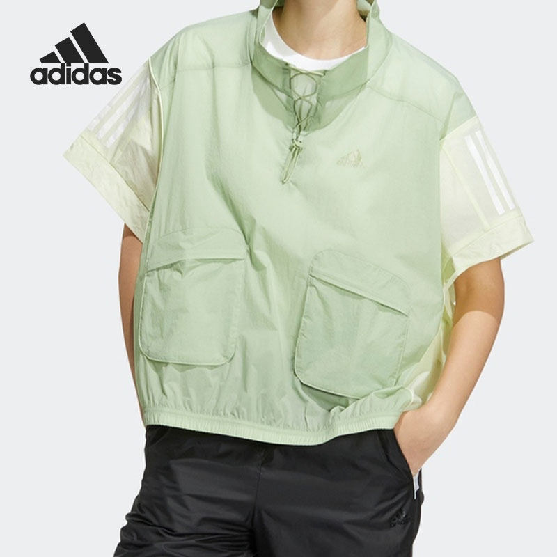 Adidas/阿迪达斯官方正品当季新款女子运动蝙蝠袖夹克外套HF2472