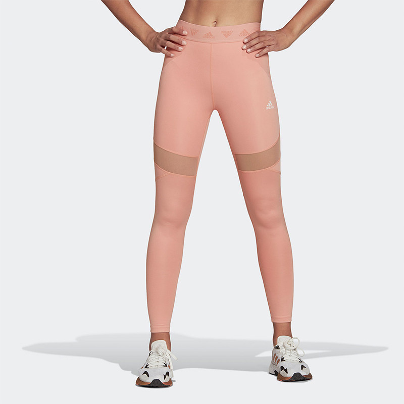 Adidas/阿迪达斯正品2025女士舒适训练运动高腰紧身长裤HC2912