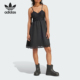 Adidas 阿迪达斯蕾丝边运动女士修身 吊带连衣裙IX6966