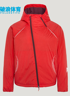 Adidas/阿迪达斯正品2025冬季款女士日常连帽梭织保暖棉服KV4863