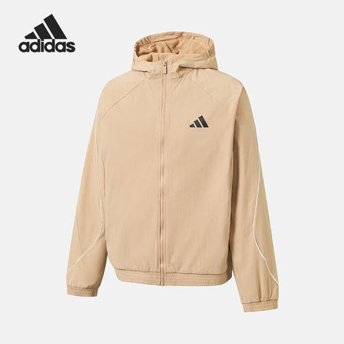 Adidas/阿迪达斯官方正品ST ADIUM WV男士时尚休闲连帽夹克KC2856