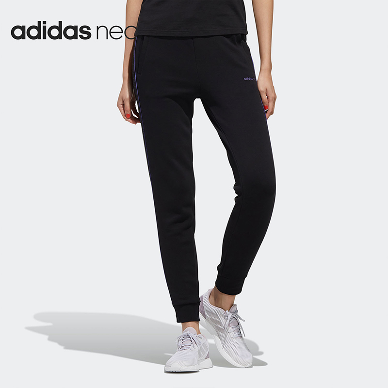 运动裤修身Adidas/阿迪达斯