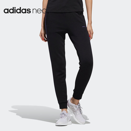 Adidas/阿迪达斯正品新款neo宝可梦联名女子修身休闲运动裤FU3910