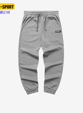 Skechers/斯凯奇正品秋季新款男子舒适休闲运动束脚长裤 L322M053