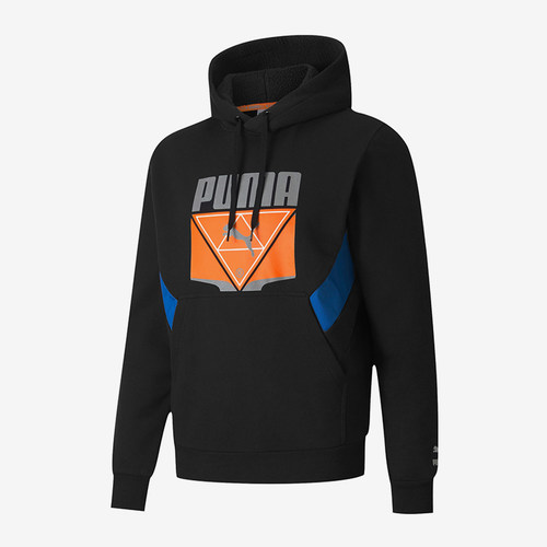 Puma/彪马正品春秋新款情侣款连帽时尚针织卫衣599348-51