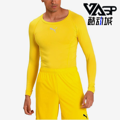 Puma/彪马正品LIGA男士圆领套头简约经典运动长袖T恤655920-06