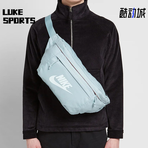Nike/耐克正品HipPack新款男女海蓝色休闲经典舒适腰包BA5751-363