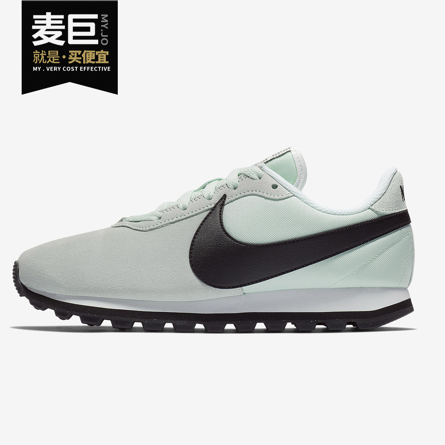 Nike/耐克正品PRE-LOVE女子镭射彩虹反光复古运动休闲鞋 AO3166