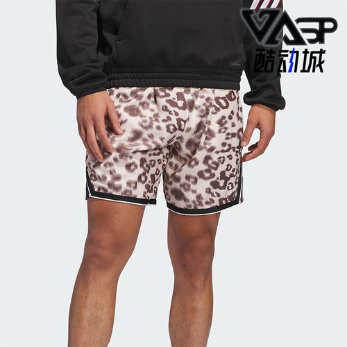 Adidas/阿迪达斯正品夏季款男士图案满印时尚透气舒适短裤JD4467