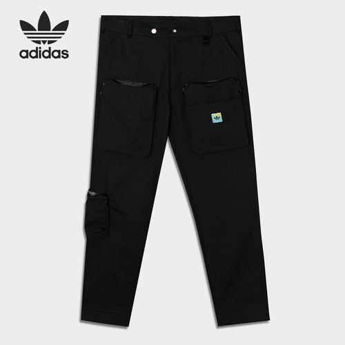 工装休闲长裤阿迪达斯正品三叶草