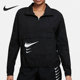 DJ0925 女子立领梭织防风休闲简约运动外套 010 耐克正品 Nike