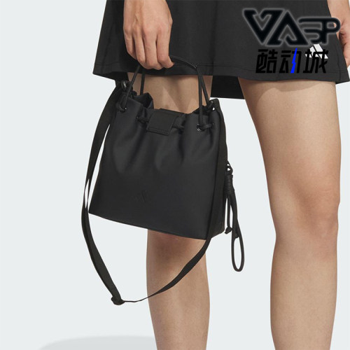 Adidas/阿迪达斯正品2025新款女士经典双提手运动斜挎包JM5011