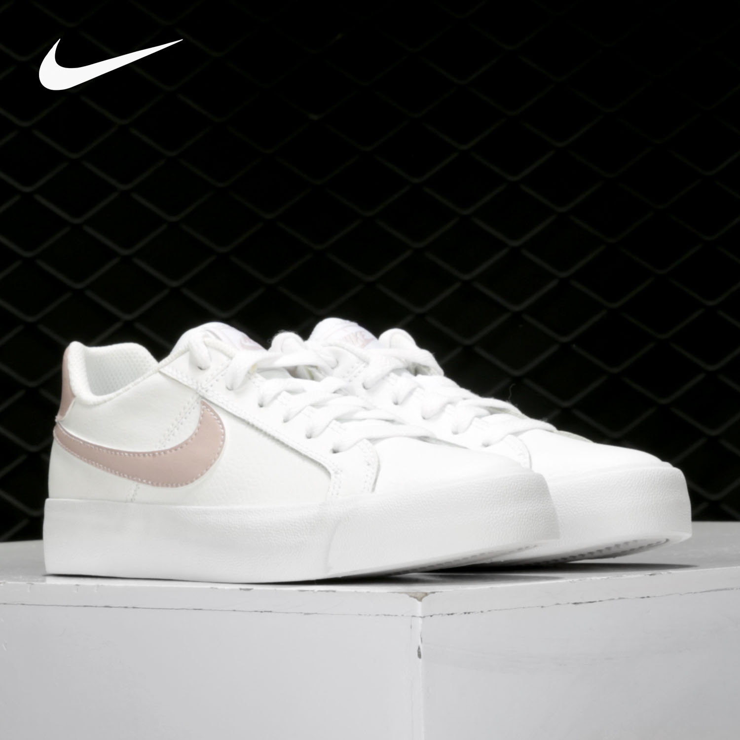 Nike/耐克正品COURT ROYALE AC 男女低帮运动休闲板鞋 AO2810