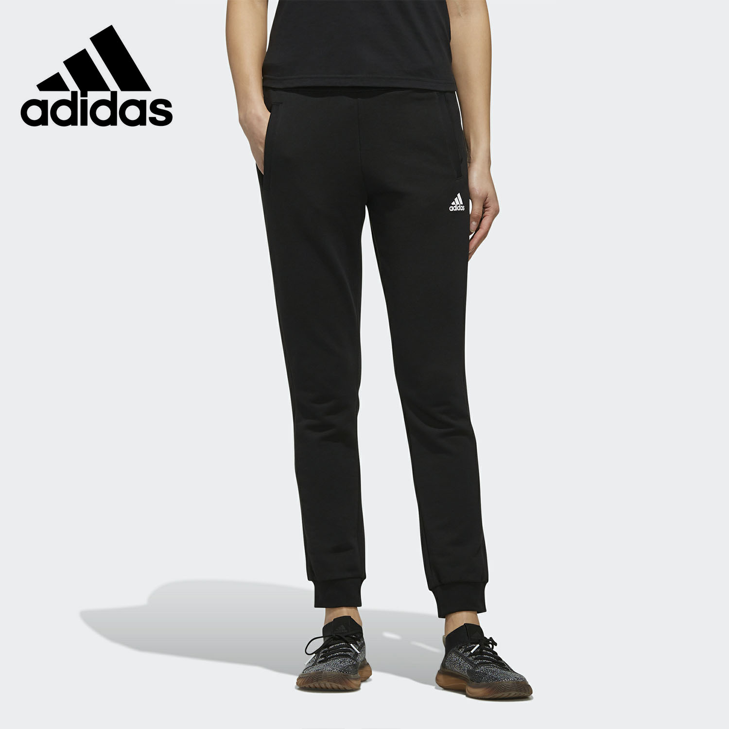 Adidas/阿迪达斯正品 PT FL 3S SLIM 女子休闲运动型格长裤FI9276