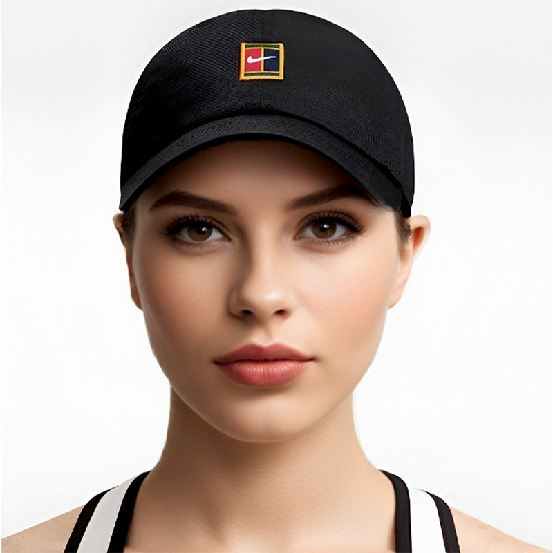 Nike/耐克正品ClubYumuak新款男黑色网球经典轻盈帽子IQ1321-010图片