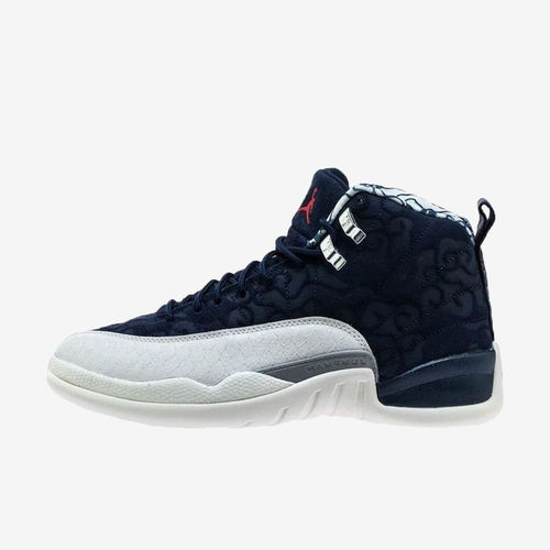 Nike耐克正品Air Jordan 12男子高帮减震系带篮球鞋BV8016-445