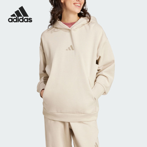 Adidas/阿迪达斯正品W ALL SZN BF HD女士简约休闲卫衣IY6769