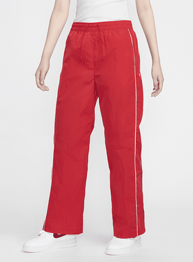 Nike/耐克正品新款女士梭织防晒透气宽松运动长裤FV7656-657