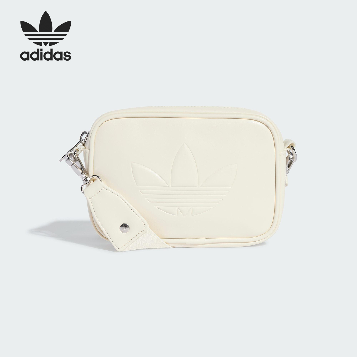 Adidas/阿迪达斯官方正品三叶草男女便携方形单肩斜挎包KB2624